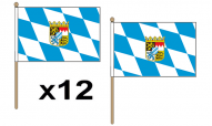 Bavaria Hand Flags